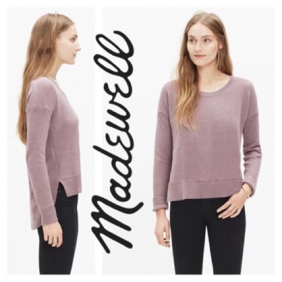 Madewell Chronicle Texture Pullover Sweater - Picture 1 of 2